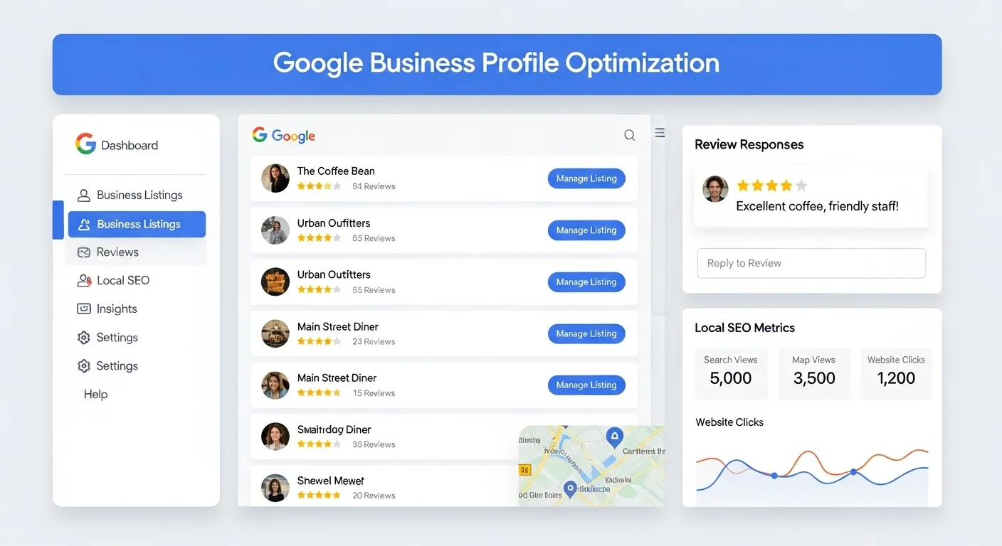 Google Business Profile Dashboard