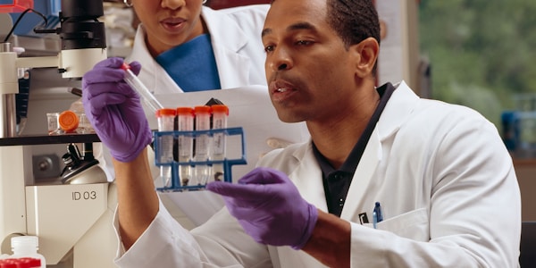Mission Bay biotech company laboratory