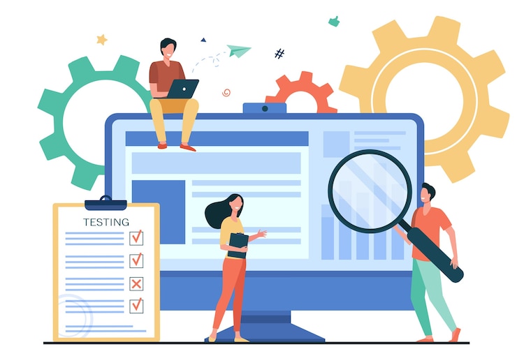 Martech stack audit software evaluation tools abstract illustration