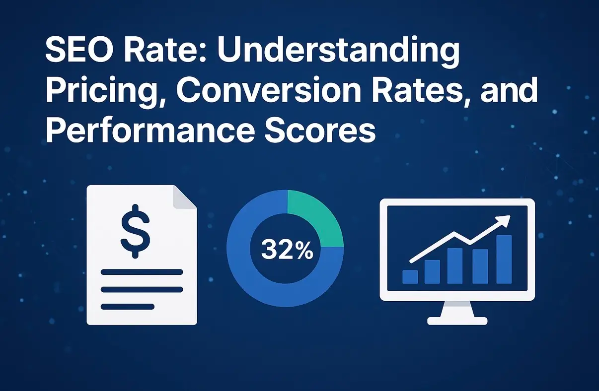 SEO Rate: Understanding Pricing, Conversion Rates, and Performance Scores in 2025